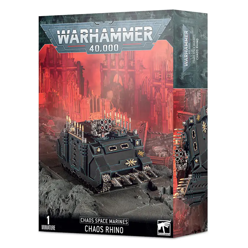 43-11 Warhammer 40k: Chaos Space Marines: Chaos Rhino