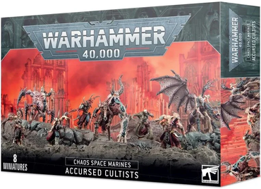 43-83 Warhammer 40k: Chaos Space Marines: Accursed Cultists
