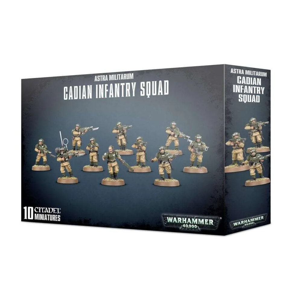 47-17 Astra Militarum Cadian Infantry Squad 2021