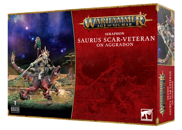 88-24 Seraphon: Saurus Scar-Veteran on Aggradon