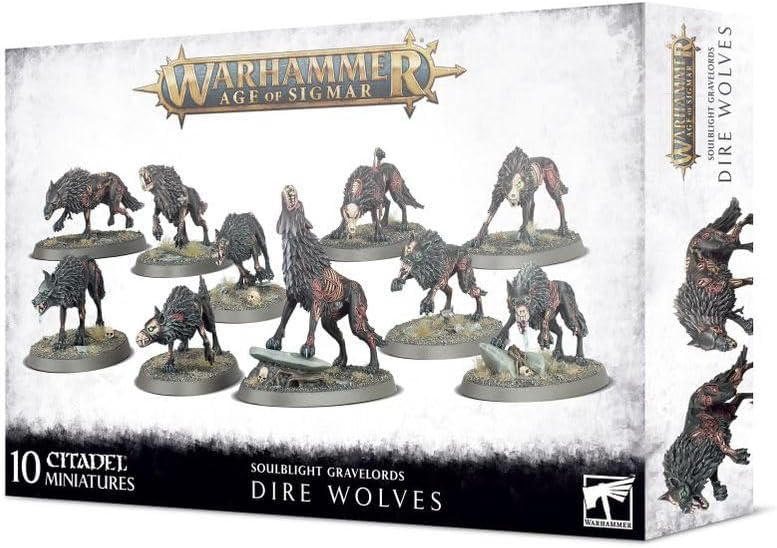 91-45 Soulblight Gravelords: Dire Wolves