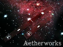 Aetherworks X-Wing Range Ruler- Red