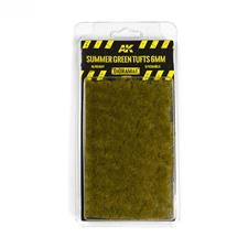 AK Interactive Vegetation: Summer Green Tufts 6mm