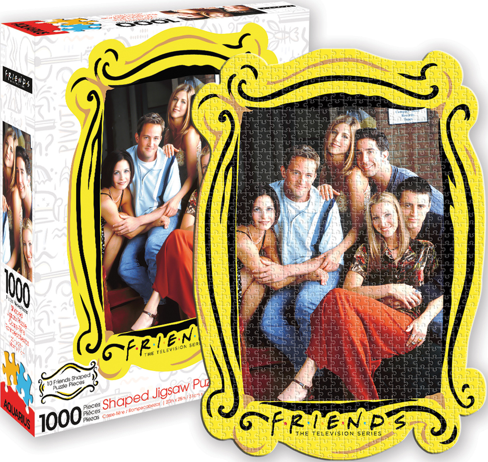 Aquarius Puzzle Friends Group Picture Frame Shaped Puzzle 1000 Pieces
