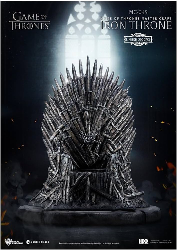 Beast Kingdom Master Craft Game of Thrones Iron Throne