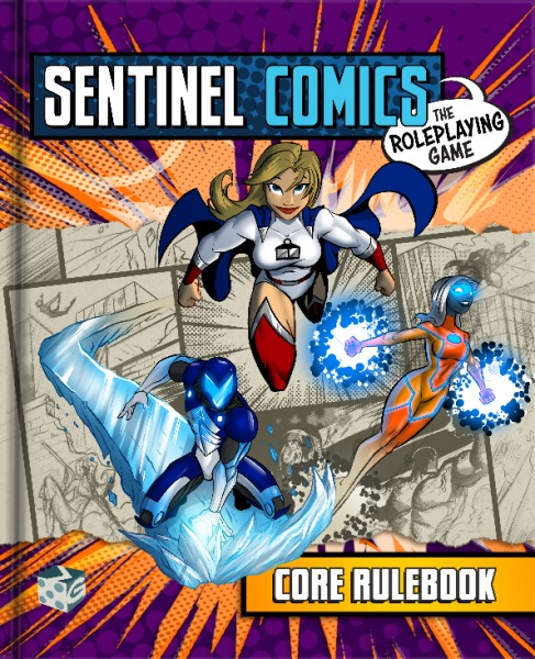 RPG Sentinels Comics - Core Rule Book