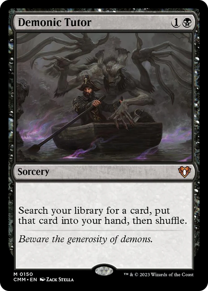 Demonic Tutor CMR - NM