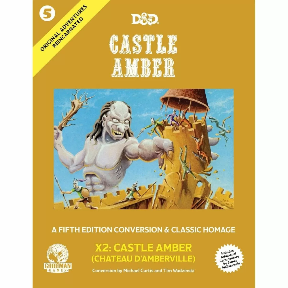 Original Adventures Reincarnated RPG #5 - Castle Amber Supplement