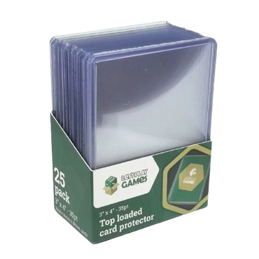 LPG Top Loader Card Protector 3x4" 35pt