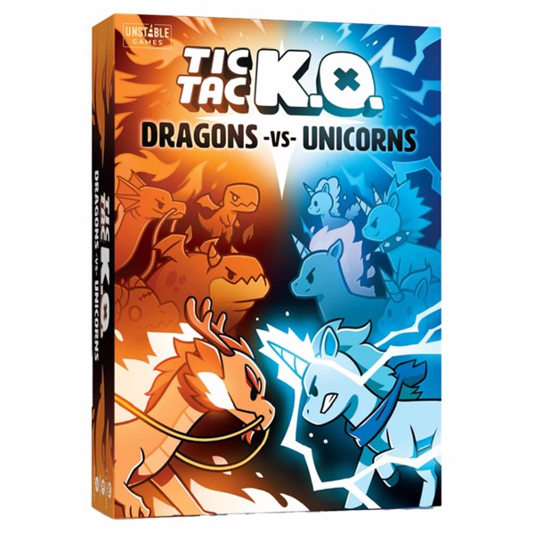 Tic Tac K.O Dragons Vs Unicorns