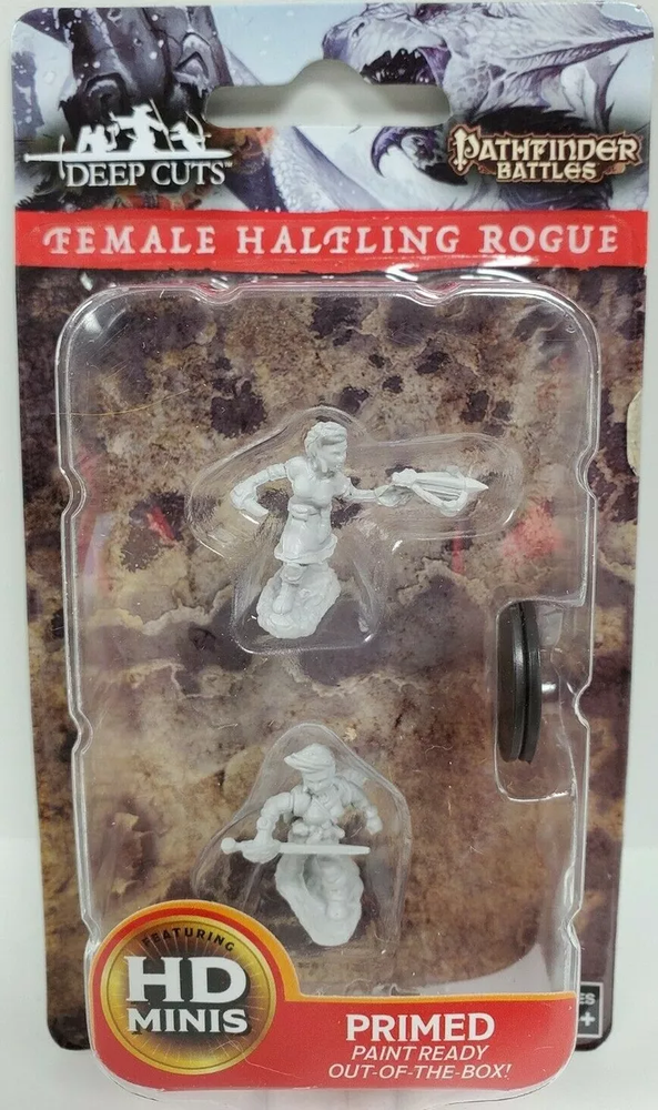 Pathfinder Deep Cuts Female Halfling Rogue