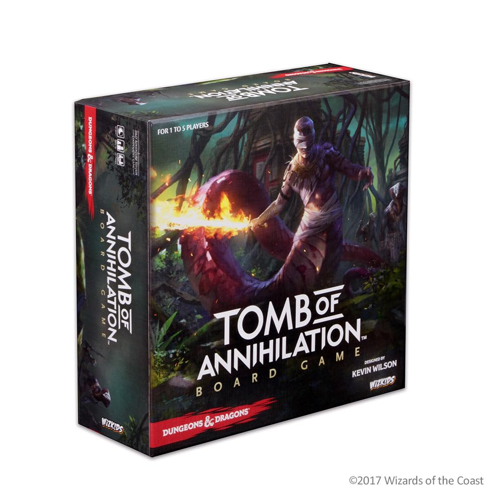 Dungeons & Dragons Tomb of Annihilation Adventure System Board Game (Standard Edition)