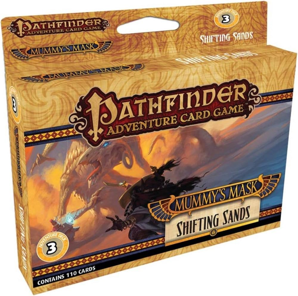 Pathfinder Adventure Card Game Mummy's Mask Shifting Sands Adventure Deck