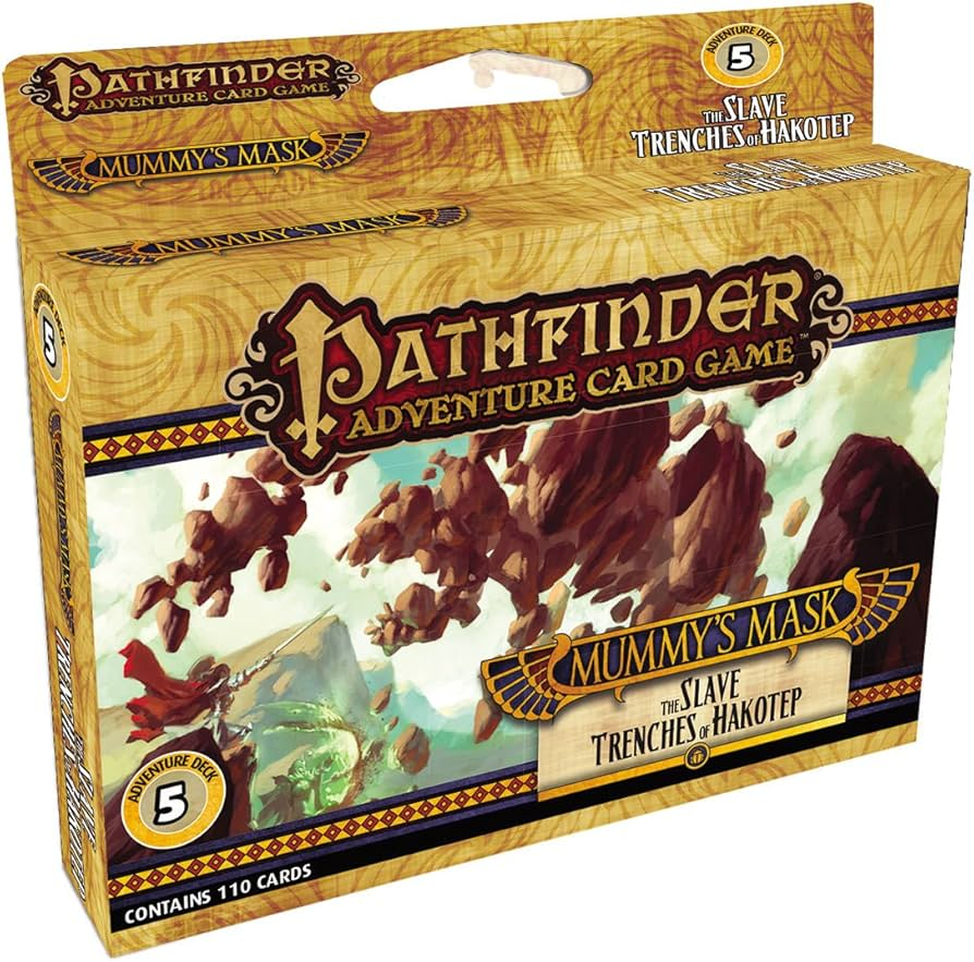 Pathfinder Adventure Card Game Mummy's Mask The Slave Trenches of Hakotep Adventure