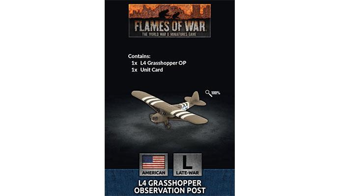 Flames of War: Americans - L4 Grasshopper Observation Post