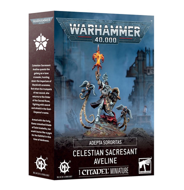 52-62 Warhammer 40k: Adeptus Sororitas: Celestian Sacresant Aveline