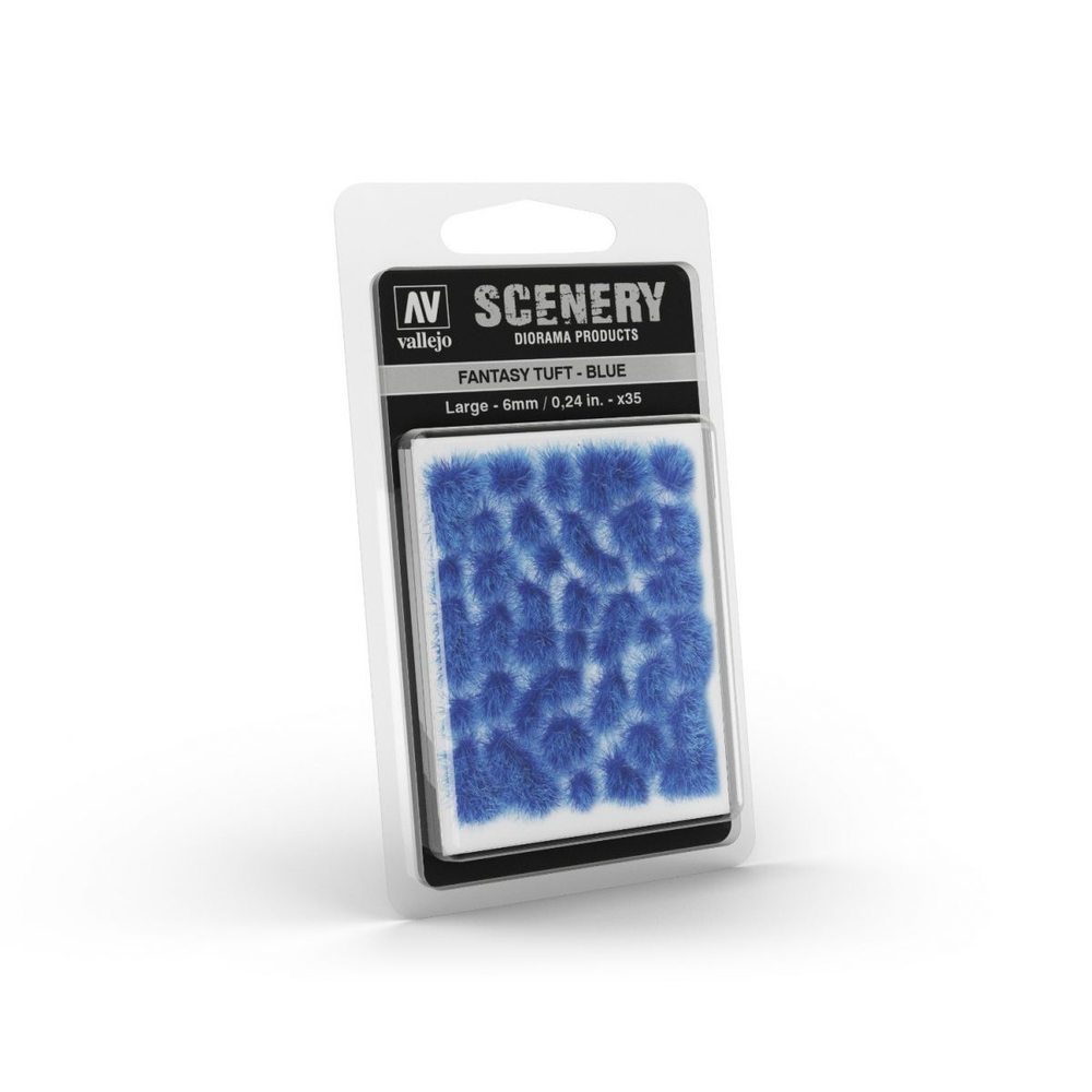 Vallejo Scenery: Fantasy Tufts - Blue L