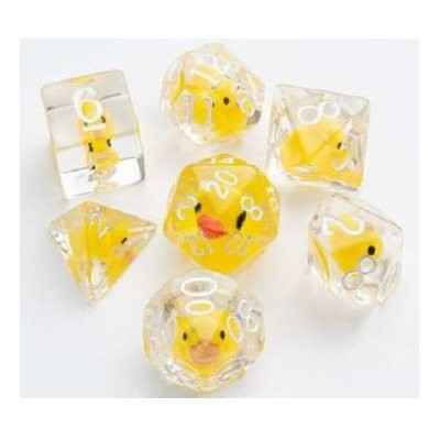 Gamegenic Embraced Series: Rubber Duck RPG 7-die Set