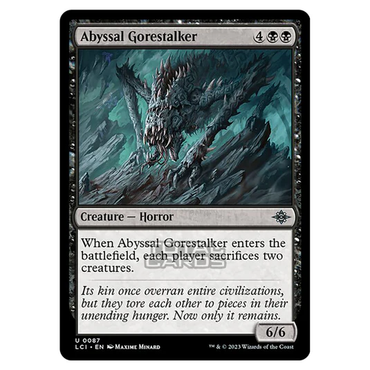 Abyssal Gorestalker [The Lost Caverns of Ixalan]