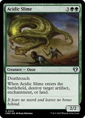 Acidic Slime [Commander Masters]