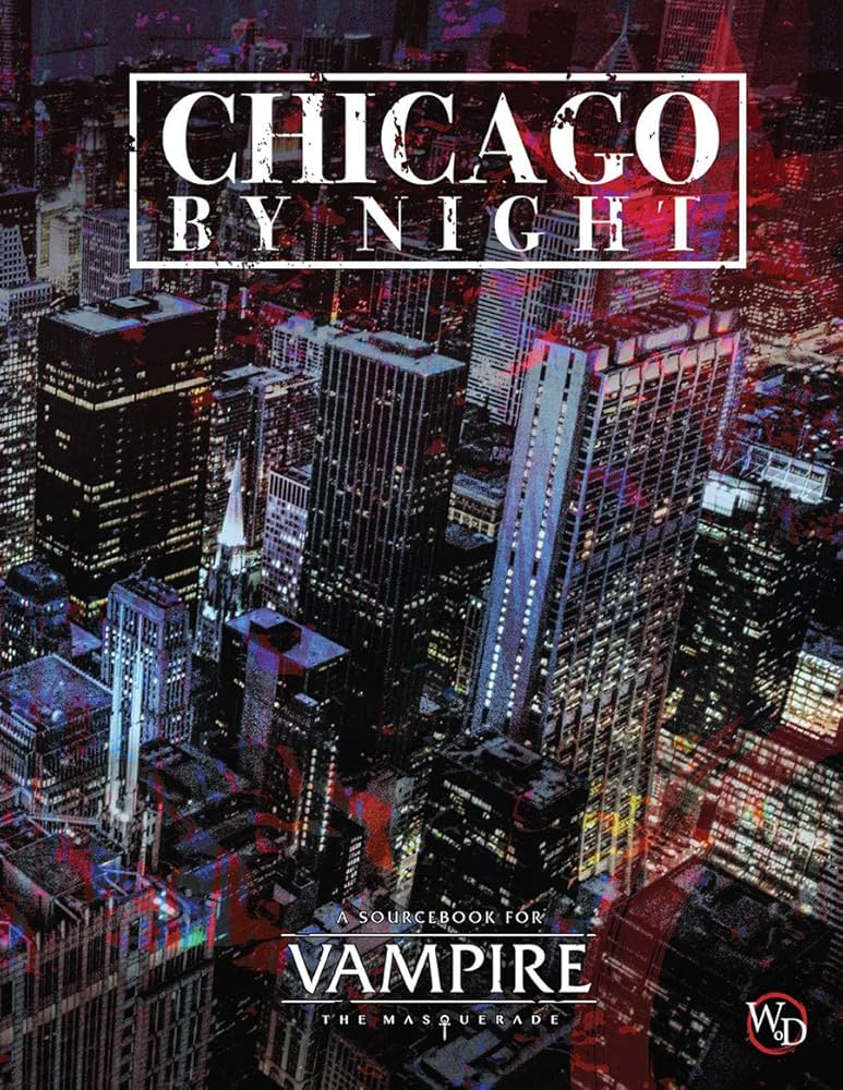 Vampire: The Masquerade 5th Edition Chicago by Night Sourcebook
