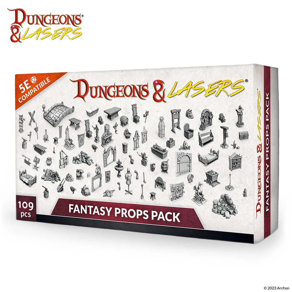Dungeons & Lasers - Fantasy Props Pack
