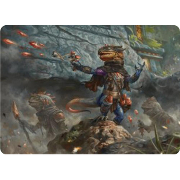 Agate Instigator Art Card [Bloomburrow Art Series]