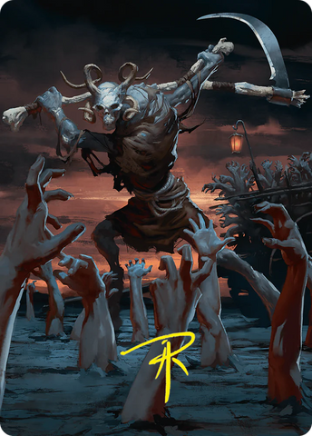 Abyssal Harvester Art Card (35/54) [Foundations Art Series]