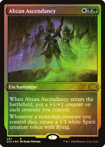 Abzan Ascendancy (Foil Etched) [Double Masters 2022]
