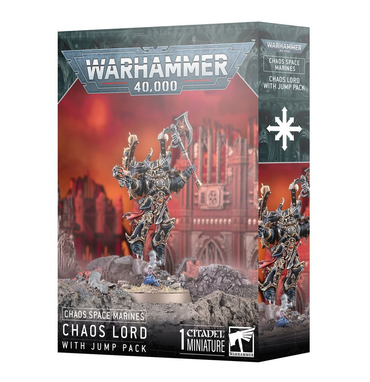 43-101 Warhammer 40k: Chaos Space Marines: Chaos Lord with Jump Pack
