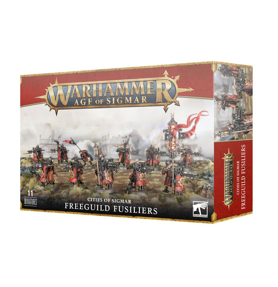 86-19 Warhammer Age of Sigmar: Cities of Sigmar: Freeguild Fusiliers