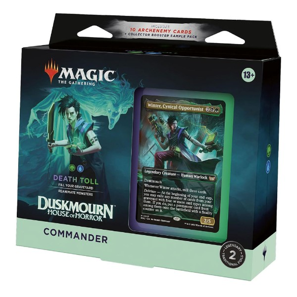 Duskmourn: House of Horror - Death Toll Commander Deck