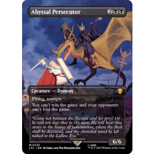 Abyssal Persecutor (Borderless) [The Lord of the Rings: Tales of Middle-Earth Commander]