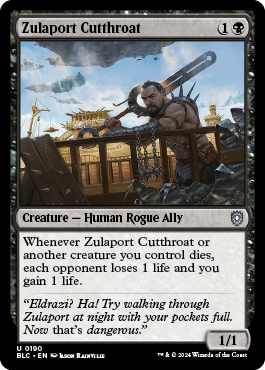 Zulaport Cutthroat [Bloomburrow Commander]