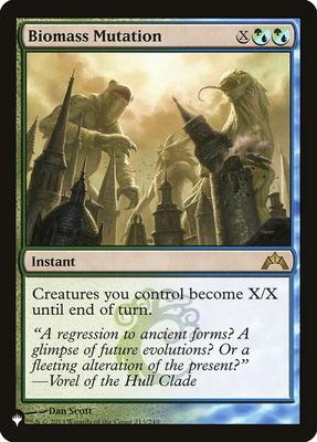 Biomass Mutation [The List]