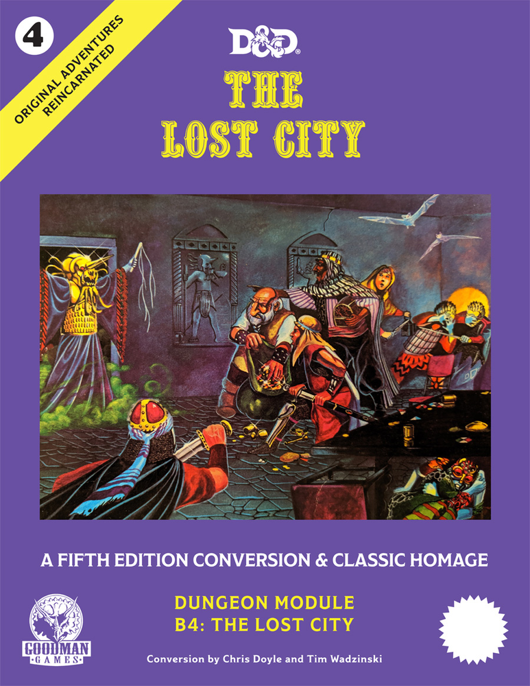 Dungeon & Dragons RPG - Original Adventures Reincardnated #4 - The Lost City Supplement
