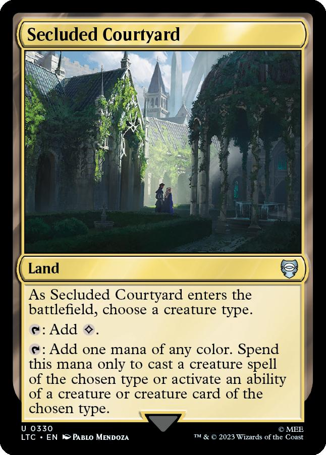 Secluded Courtyard [The Lord of the Rings: Tales of Middle-Earth Commander]