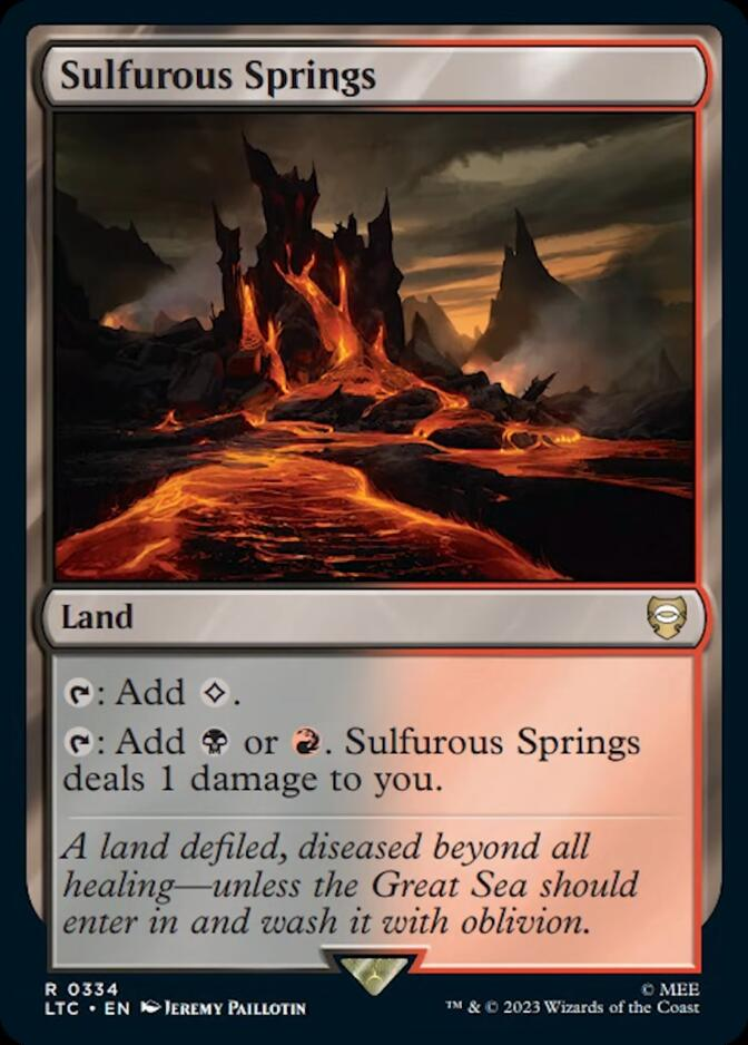 Sulfurous Springs [The Lord of the Rings: Tales of Middle-Earth Commander]