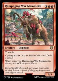 Rampaging War Mammoth [The Lord of the Rings: Tales of Middle-Earth Commander]