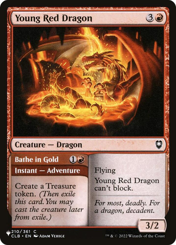 Young Red Dragon [The List Reprints]