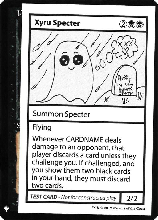 Xyru Specter (2021 Edition) [Mystery Booster Playtest Cards]
