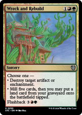 Wreck and Rebuild [Outlaws of Thunder Junction Commander]