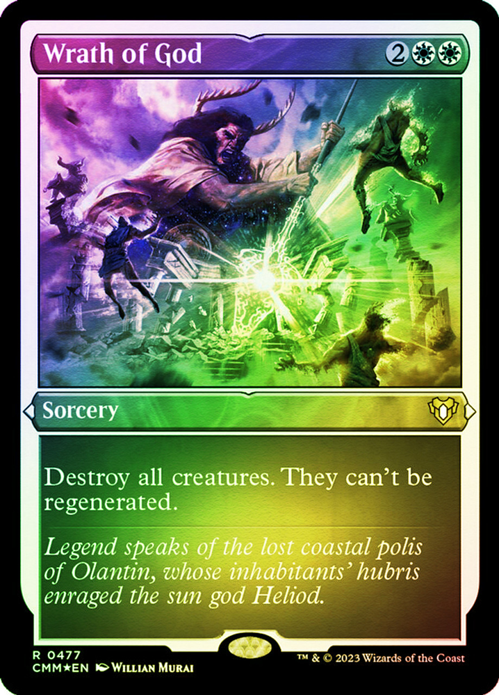 Wrath of God (Foil Etched) [Commander Masters]