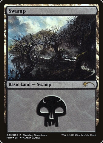 Swamp (3) [Ixalan Standard Showdown]