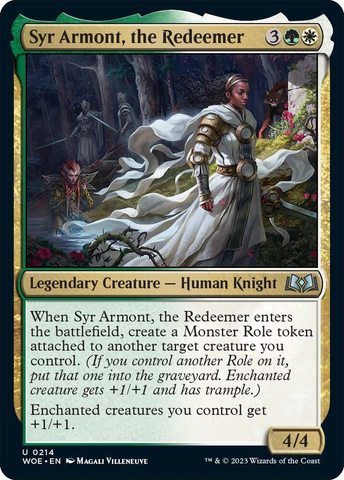 Syr Armont, the Redeemer [Wilds of Eldraine]
