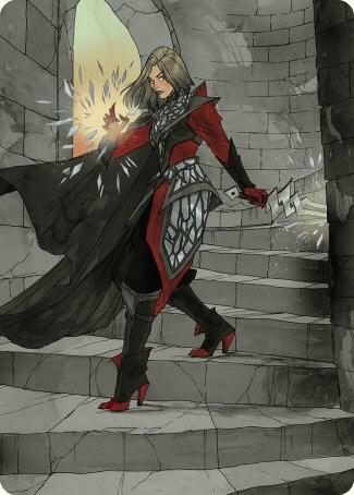 Rowan's Grim Search Art Card [Wilds of Eldraine Art Series]
