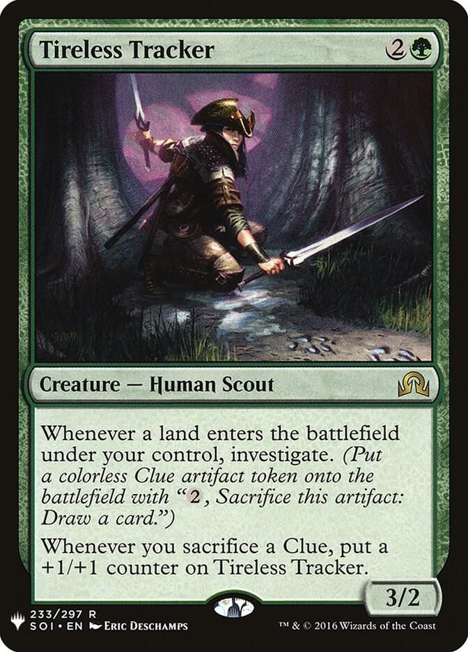 Tireless Tracker [The List]