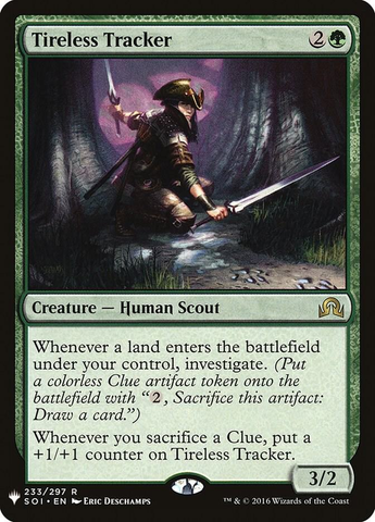 Tireless Tracker [The List]