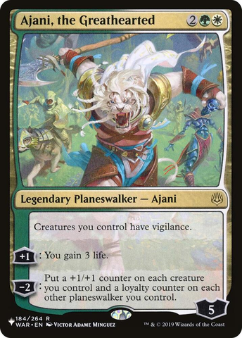 Ajani, the Greathearted [The List Reprints]