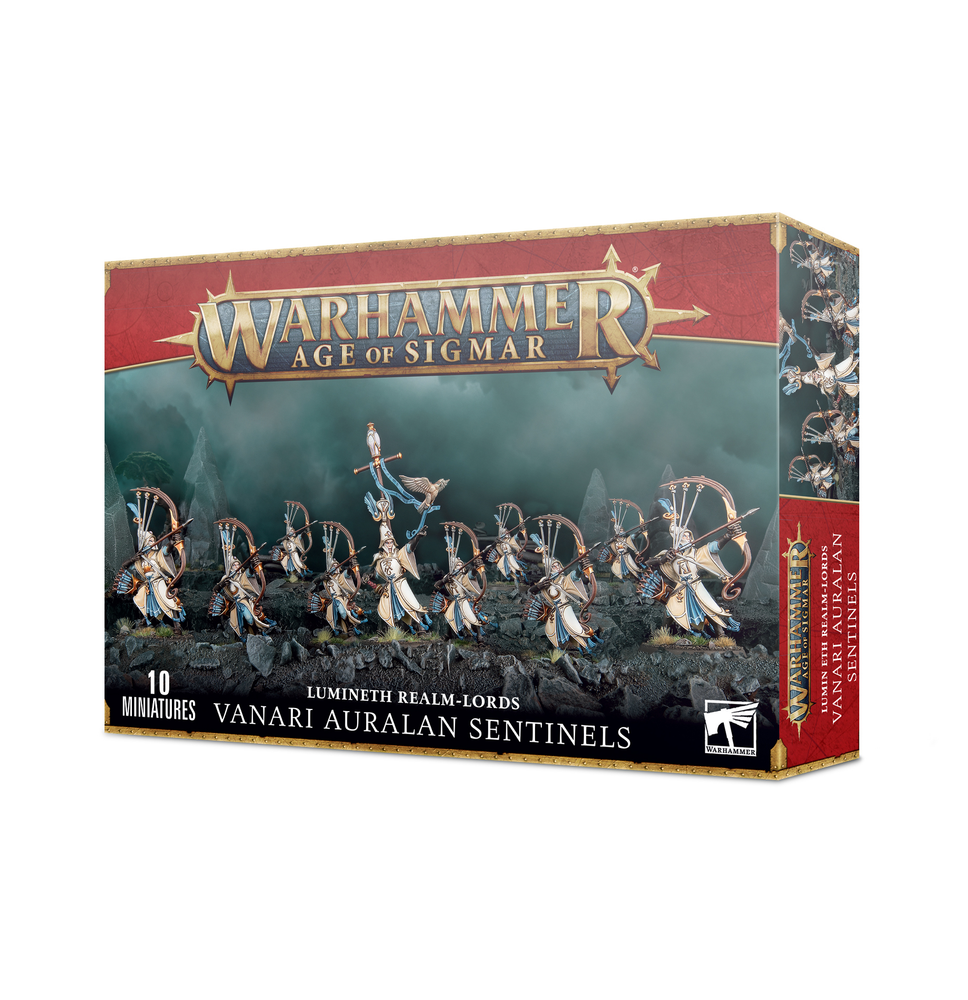 87-58 Warhammer - Age of Sigmar: Lumineth Realm-Lords Vanari Auralan Sentinels
